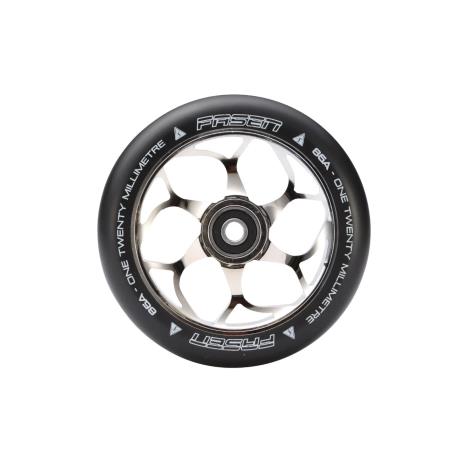 Fasen - 120mm 6 Spoke Wheel Chrome - Pair £55.00